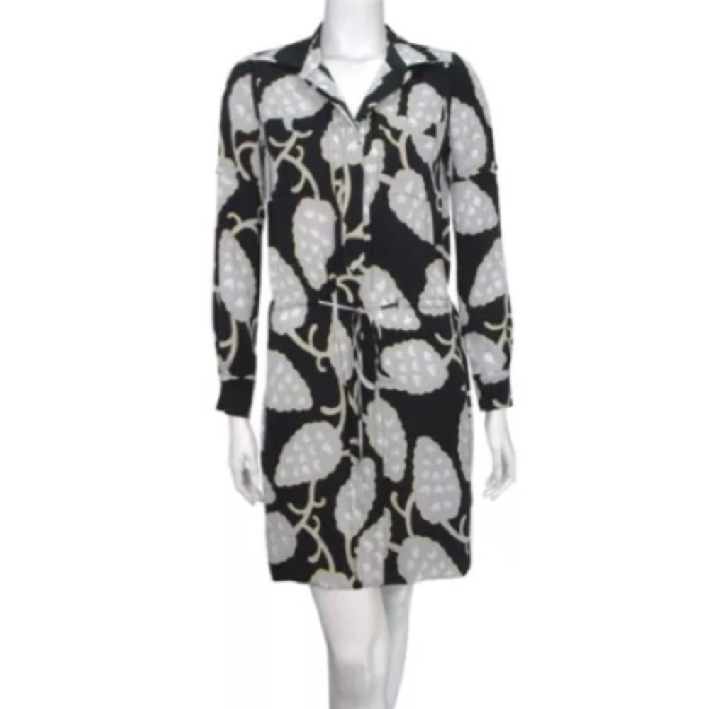 DVF Silk Shirt Dress